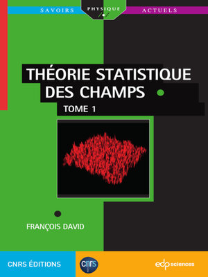 cover image of Théorie statistique des champs